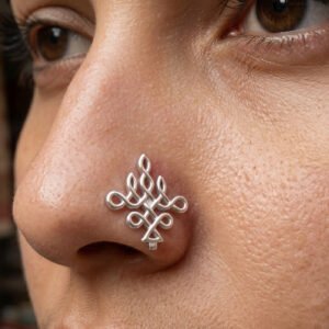 new dizain nose pin