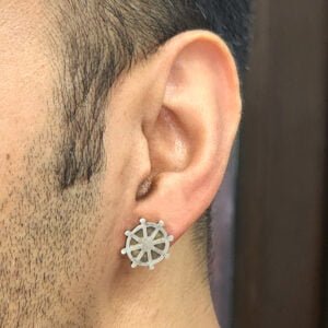 boys stud earrings design