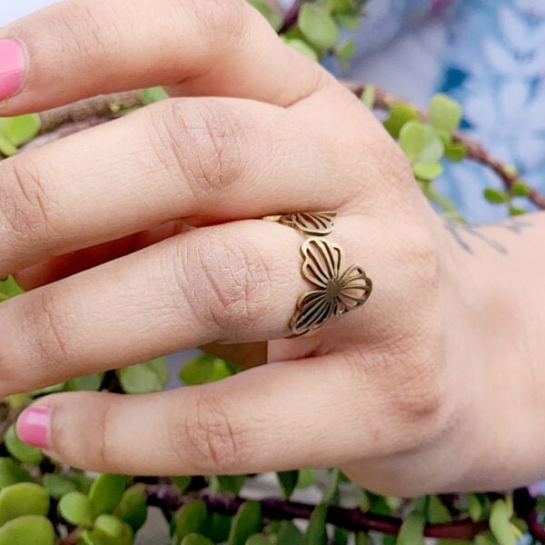 Antique Brass rings