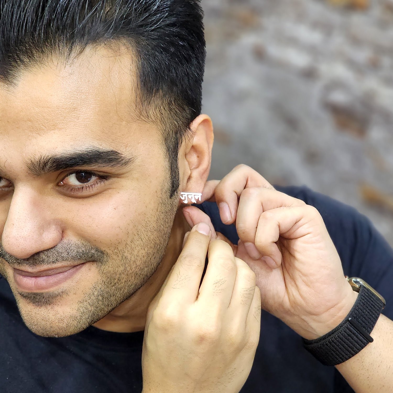 Boys Earrings Studs Design