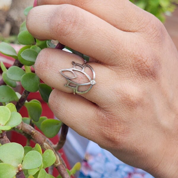 Bohemian Silver Ring