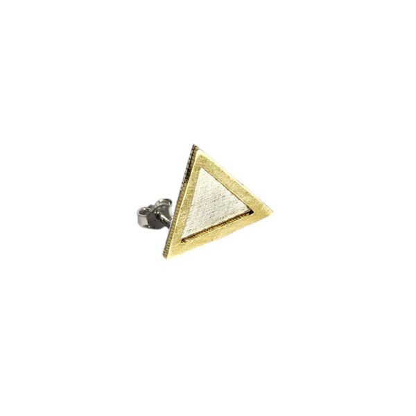 silver ear studs for men