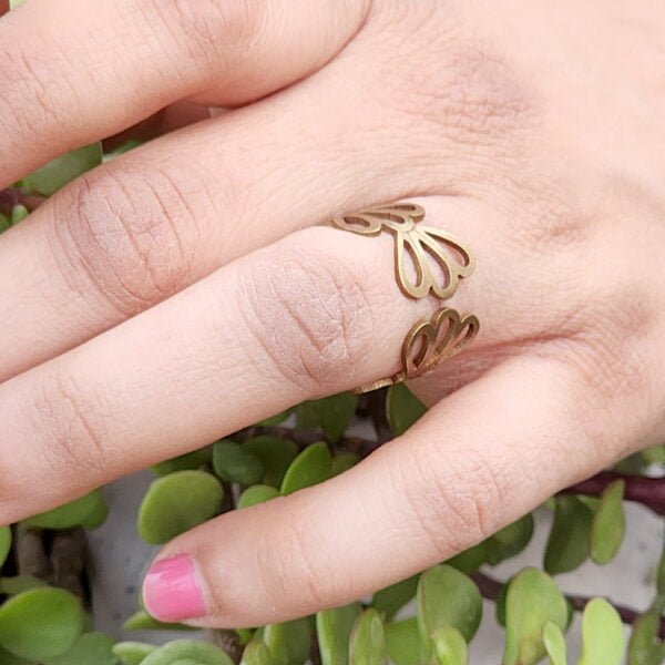 Floral Band ring for girls