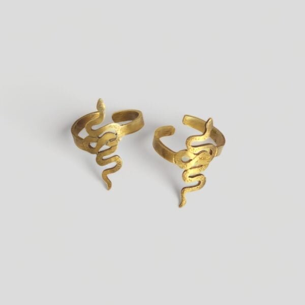 Snake toe ring Design