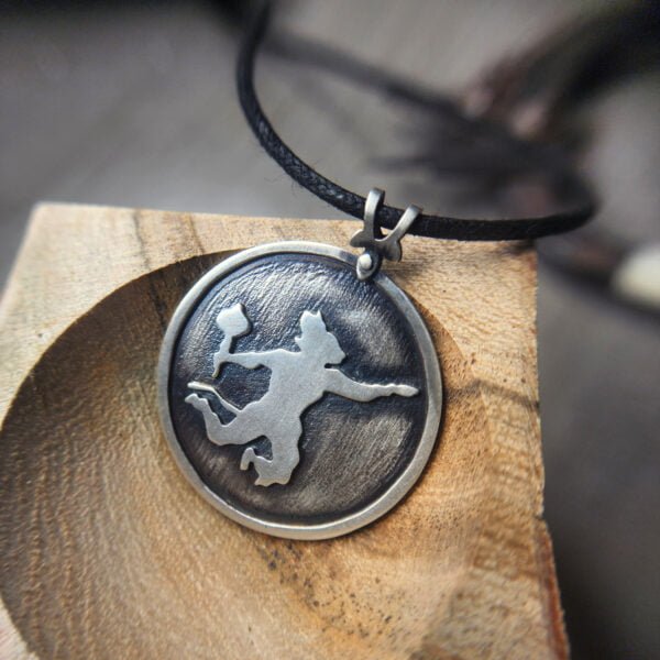 Silver Hanuman Pendant