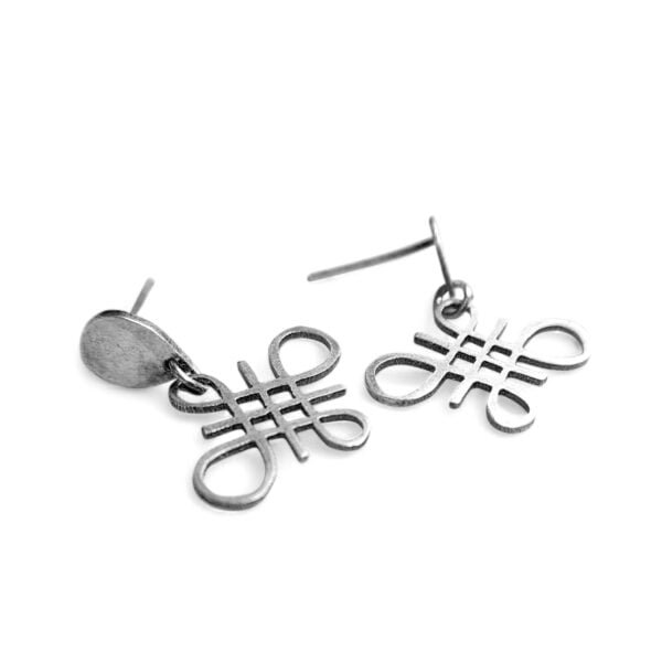 Silver Earrings traditional Design