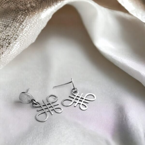 Silver Earrings traditional Design