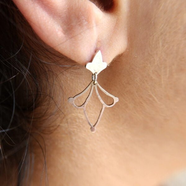 Cute Silver Earrings for Girls