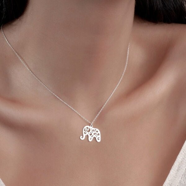 Cute Silver Pendant for Girls