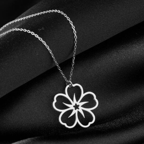 Delicate Flower Pendant for Girls