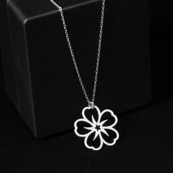 Delicate Flower Pendant for Girls