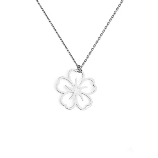 Delicate Flower Pendant for Girls