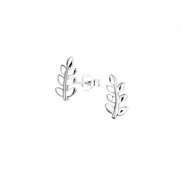 Cute Tiny Ear Studs for Girls in Silver