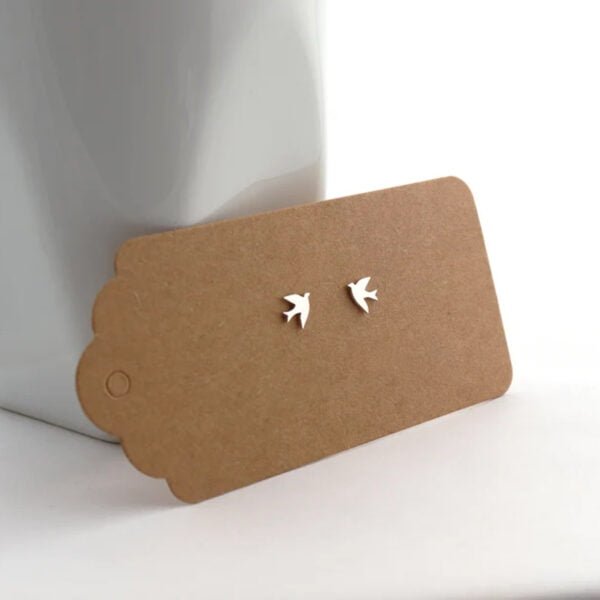 Tiny Earrings in Sterling Silver