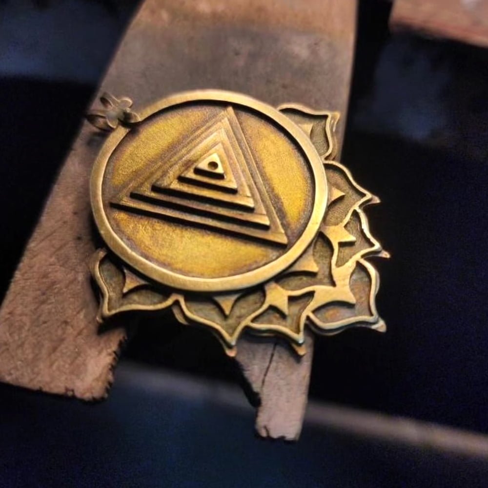 Amulets pendant Kali Yantra