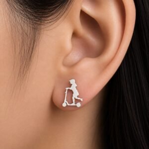 Silver Drop Earrings