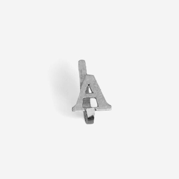 silver nose pin with no piercing