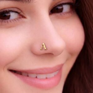 Silver Nose Pin with No Piercing