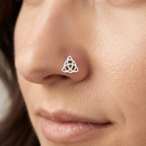 Big Silver Nose Pin