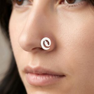 Big Size Gold Nose Pin