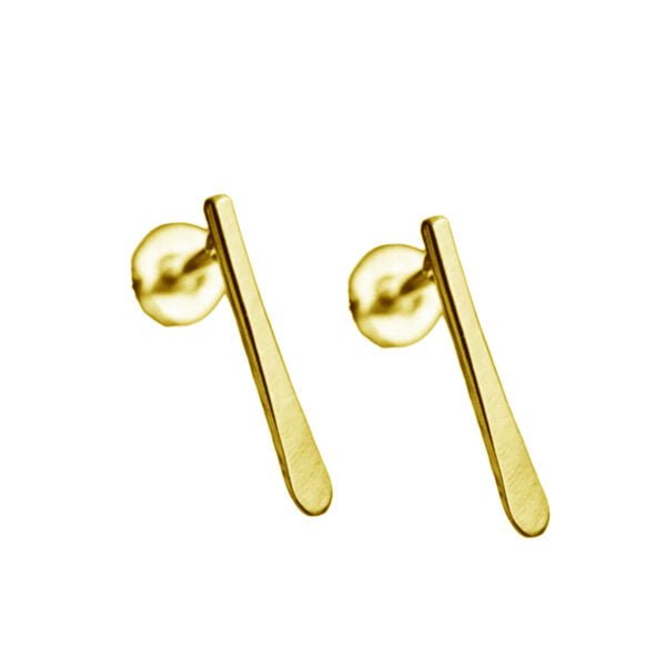 Brass handmade earring design