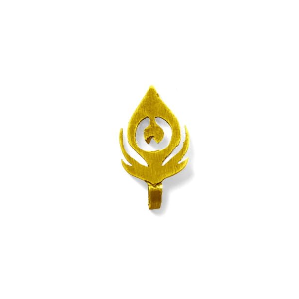 Designer Gold Nose Pin