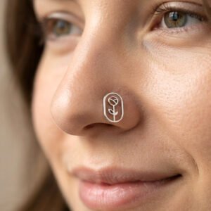 Gold Nose Pin Latest Design