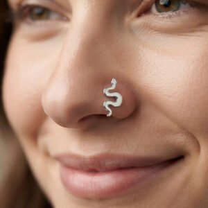 Gold Nose Pins for Ladies