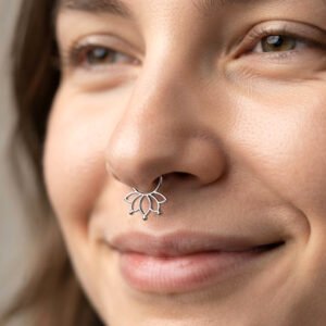 Golden Septum ring