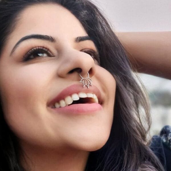 Golden Septum ring