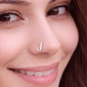 Sterling Silver nose ring stud