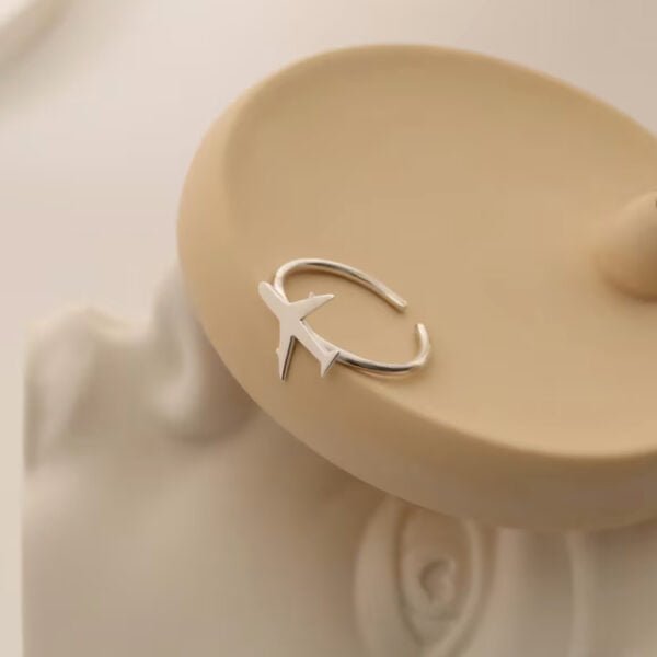 a silver ring