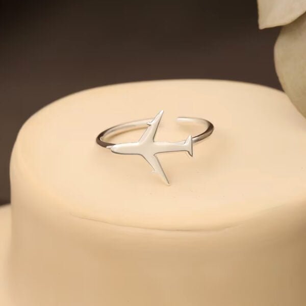 a silver ring