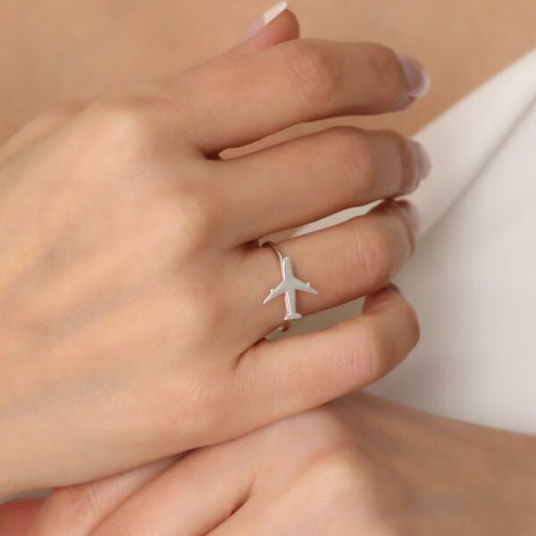 a silver ring