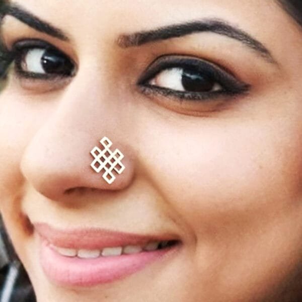 artificial nose pin designs