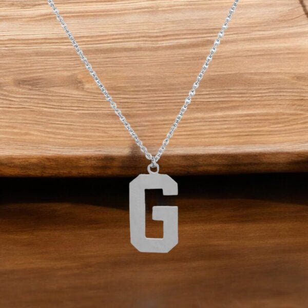 letter G pendant