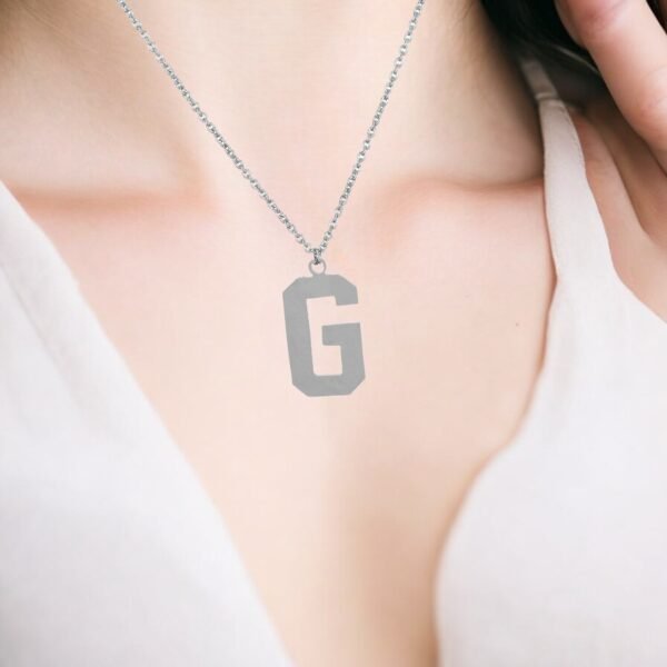 letter G pendant