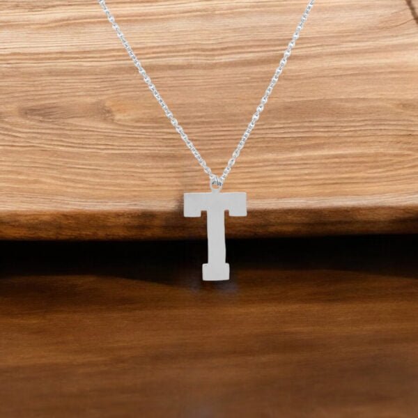 letter T pendant