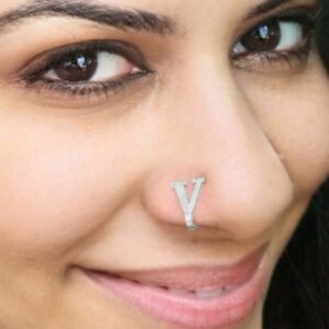 nose ring small Silver