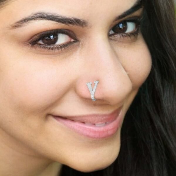 nose ring small Silver