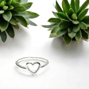 silver ring for girlfriend