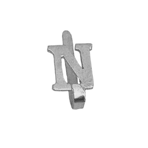 women's silver nose stud