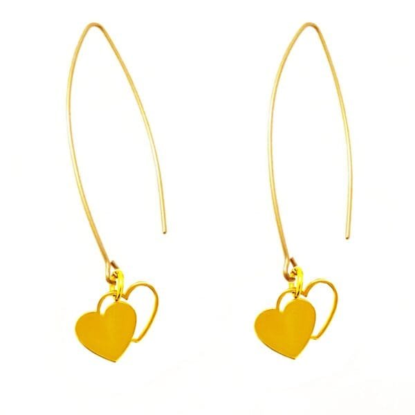 Small Heart Earrings