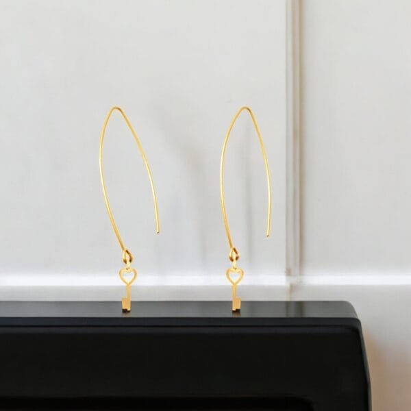 Gold Cute Earrings