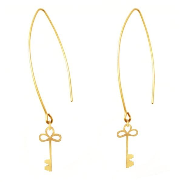 gold drop earrings for women