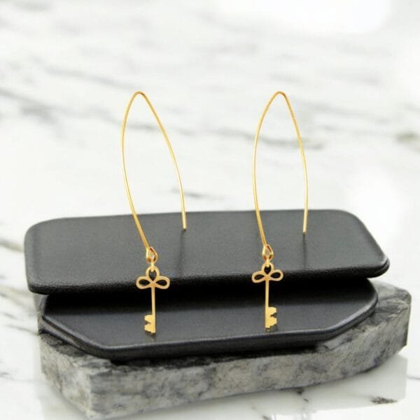 gold drop earrings for women