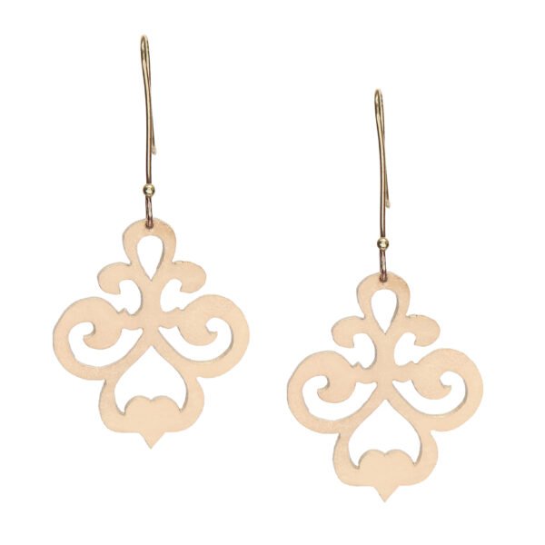 Silver girls earrings