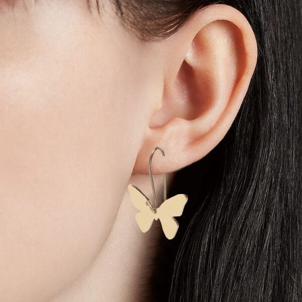 butterfly earrings