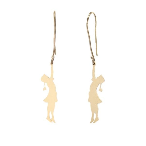 cute small gold earrings design