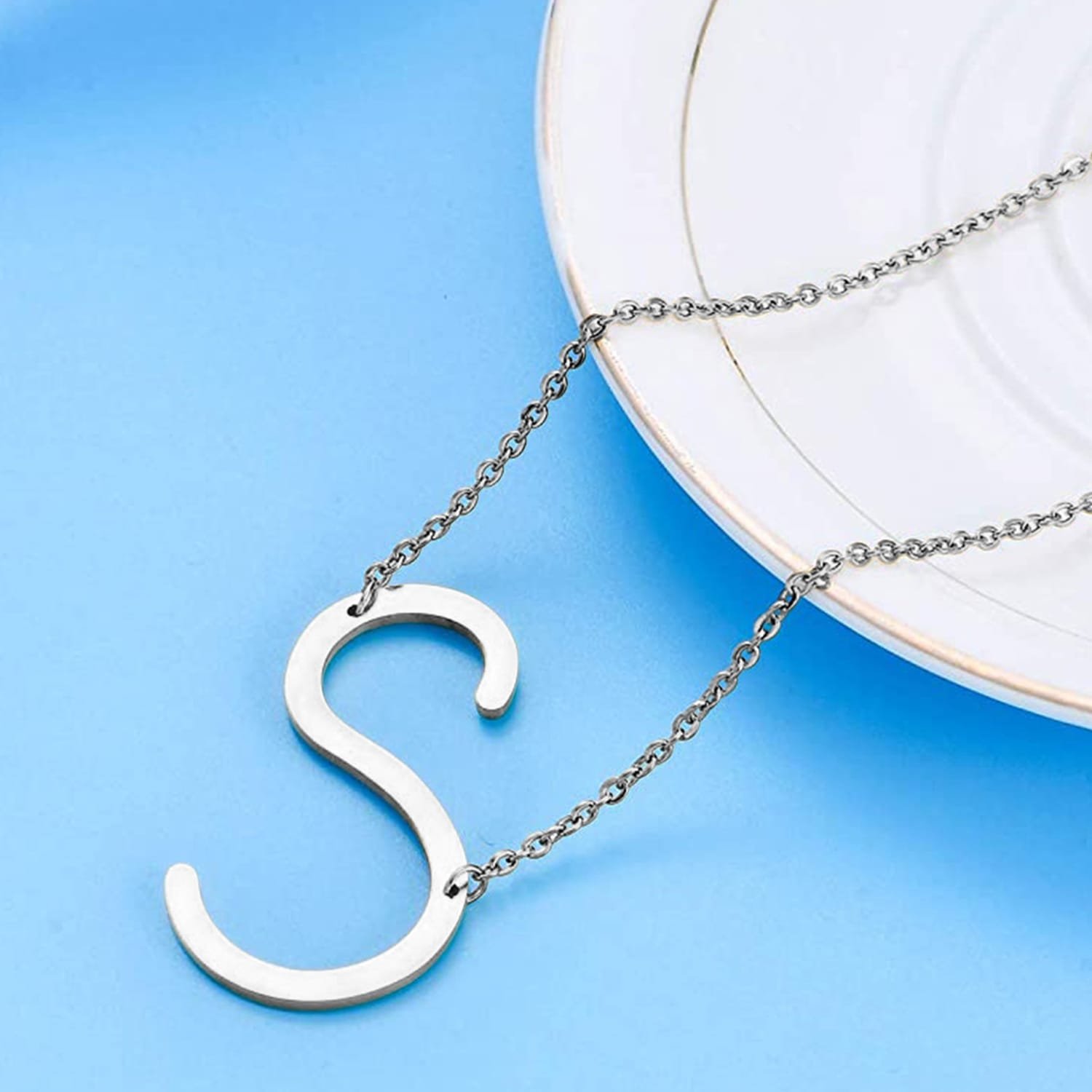 letter s pendant